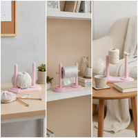 Minimalist Tabletop Yarn Winder Compact Yarn Winder Smooth Craft Tool Easy to Use for Crocheters