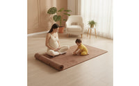 Exercise Mat Mat Non-Slip Exercise Mat Cushioned for Women, Kids, Stretching