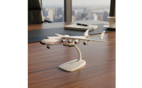 Detachable Landing Gear AN-225 Model Plane Realistic Details Soviet-Era 225 Model Collectible Cargo Aircraft Copy Desktop Decoration for Aviation Fans, Collectors, Desk Display