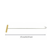 3 Pieces Rust-Resistant Veterinary Obstetric Forceps Snare Hook Set Long-Lasting Sow Obstetric Tool Set Polished Surface Livestock Birthing Aid Non-Slip Grip for Veterinarians