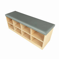 Multi-Functional Tufted raiseTop Ottoman Multifunctional Storage Bench Comfortable padding Upholstered Stool sturdy Wood Frame for Families, Homeowners, Adults, Entryway, Hallway, Bedroom, Commercial Spaces
