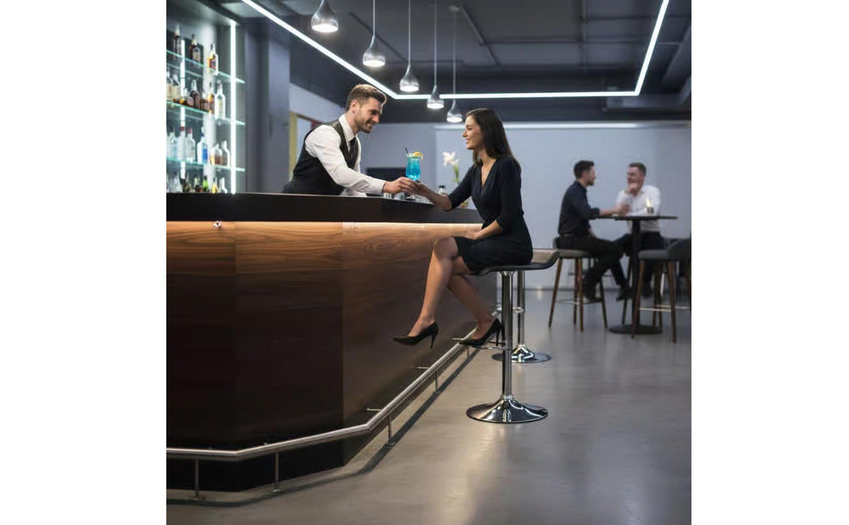 Bar Stool Replacement Seat Easy To Clean Bar Chair Seat Top Furniture Part Long-Lasting Versatile for Counter, Kitchen