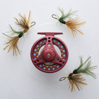 reel with Line Large-Capacity Fly Fishing Reel Perforated for Anglers