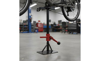 Heavy Duty Tricycle Repair Lift Adjustable Lifting Height Portable Tricycle Stand Stable Support Manual Vehicle Lift Scratch Protection for Workshop