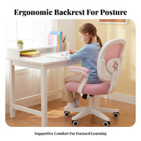 Padded pads Adjustable child's Study Seat Stable Base Kneeling Desk Chair with Chest Support Ergonomic Seating paded Knee Pads for Children, Students, Parents, Writing, perusing, Computer Use, Bedroom