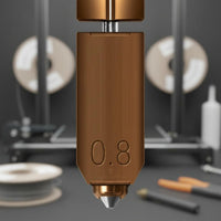 AD5X Extrusion Assembly Nozzle Easy Replacement Unified Nozzle Hotend High Temperature Resistant All Metal Hotend for Model Making, Prototyping