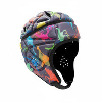 Sports Headgear Chin Strap Open-Face Head Covering Molded Side Panels Padded Sports Head Covering for Basketball