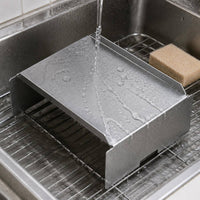 Grill Heat Spreader Silver Finish Stainless Steel Heat Spreader Blaze-up Control Rectangular Grill Panel