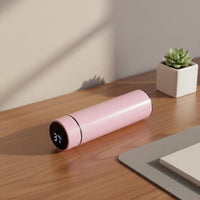 LED Display Vacuum Bottle Keeps Drinks Hot or Cold LED Temperature Display Bottle Leak-Resistant Smart Insulated for Professionals, Commuters