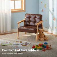 sturdy Wood Frame Upholstered Mini Couch Removable and cleanable Cover creaturethe childed Mini Sofa Soft Upholstery children's Furniture Sturdy Construction for Toddlers, Preschoolers, Kindergarten, literature Corner, Playroom, Nursery