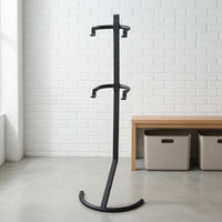 Upright Cycle Floor Stand Black Iron Upright Bike Stand Tall Bike Holder