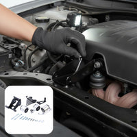 Automobile Powertrain Mount Kit Billet Motor Bracket Kit Easy to Install Performance Engine Bracket for Car Enthusiasts