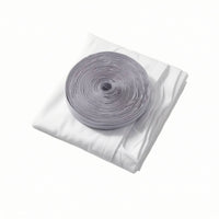 Roof Window Closure with Zipper Lightweight Window Sealing Cover White for Renters, Skylights