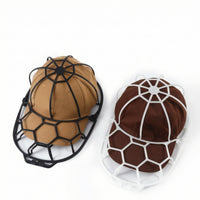Baseball Cap Washer Shape-Retaining Hat Washing Cage Cap Shaping Rack Machine-Friendly Organizer Easy to Use for Families