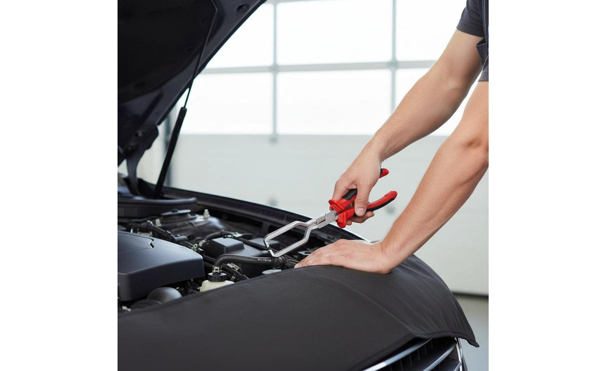 Petrol Line Pliers Non-Slip Grip Petrol Line Disconnect Tool Ergonomic Handle Automotive Disconnect Pliers for Mechanics, Garage