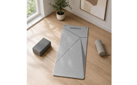Shock Absorbing Ab Workout Mat Non-Slip Sit up Mat Padded Abdominal Exercise Pad Portable for Men, Gym