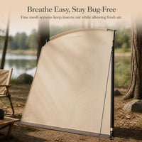 Outdoor Camping Tent Canopy with Mosquito Net for Travel and Picnics