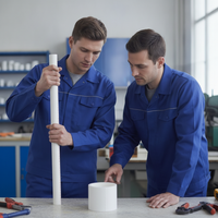 PVC Water Supply Pipe End Cap Plug for Plumbing Fittings