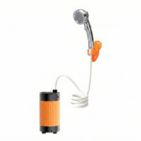 USB Charging Cable Portable Electric Shower PVC Hose Rechargeable Shower Pump Ribbed Design