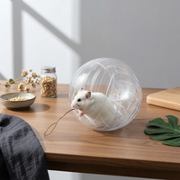 Clear Hamster Sphere Transparent Hamster Exercise Sphere Outdoor Use for Indoor