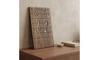 Walnut Earring and Necklace Holder Perfect Gift Suggestion Desktop Jewelry Display Rack Wooden Jewelry Stand Stable