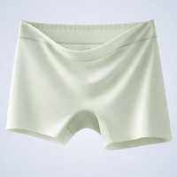 Women Boyshorts Underwear with Ice Silk Cooling Material for Summer, Anti Chafing Shorts for Under Skirts and Dresses, High Waist Seamless