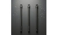3 Pieces Extension Shaft with Square Drive Rust-Resistant Hex Shank Extension Impact Wrench Adapter Long for Mechanics