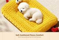 Dog Bed, Washable Kennel Pad, Anti-Slip, Indoor Outdoor