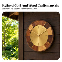 Round Analog Wall Clock Silver Dial Roman Numeral Wall Clock Glass Front