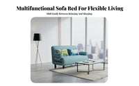 Foldable Design Fold-foldable Single Bed Space-Saving Sleeper Chair Multi-Functional transformable Seating Easy to Convert for Apartment Dwellers, Students, Homeowners, Small Spaces, Living Room, Bedroom, Home Office