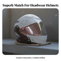 Face Visor Protection Day Night Helmet Visor Clear Vision Anti-Fog Visor Insert for Commuters, Rainy Days, Cold Weather, Long-Distance Riding