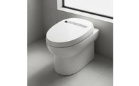 Warm Water Wash Instant Heating Toilet Seat Cover Auto Sensing Built-in Reservoir Toilet Seat Self Cleaning Nozzle Wireless Control