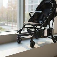 Easy to Install Stroller Bumper Bar Cover Removable Stroller Footrest Extension Dustproof Pushchair Bumper Bar Breathable for Babies