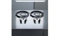 Pool Saddle Fitting Kit Threaded Pool tube Connector with Clamp Ribbed for Maintenance Technicians