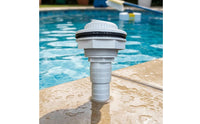Hex Collar Pool Nozzle Fitting Black Sealing Seal Pool Filter Hose Adapter White Plastic Hose Barb Adapter Compact