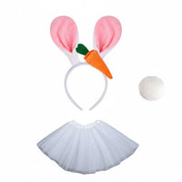 Animal Headband Ears Headband Korean Style Hare Ear Hairband Lightweight Easter Bunny Ears for Festivals, Cosplay