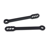 Numbered Motorcycle Lowering Link Plates Black GSX-R Lowering Plates Metal Drop Link Matte Finish
