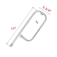 Gas Grill Burner Tube 17 Inch Stainless Steel Burner Tube Side Ports