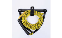 Cylindrical Crossbar Waterski Tow Rope Curved Side Supports Coiled Tow Rope Tangle Tangle-Resistant High Strength for Waterskiers, Waterskiing