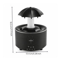 Two-in-onePurpose Rain Vapor Humidifier Aesthetic Vapor Rain Humidifier Decorative Aroma Vaporizer for Office Workers, Bedroom, Living Room