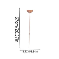 Metal Garden Stake with Bowl Decorative Flower Garden Stake Bird Water Bowl Yard Ornament for Courtyards