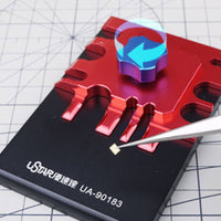 Etching Sheet Bending Tool Easy to Use Etched Metal Bender Built-in Spring Photo Etched Parts Bender for Craft Workshop