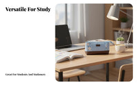 Large Capacity Pencil Case High Value Appearance Multi-Layer Stationery Bag Aesthetic Design Student Pen Holder for Teenagers, School, Art Class, Home