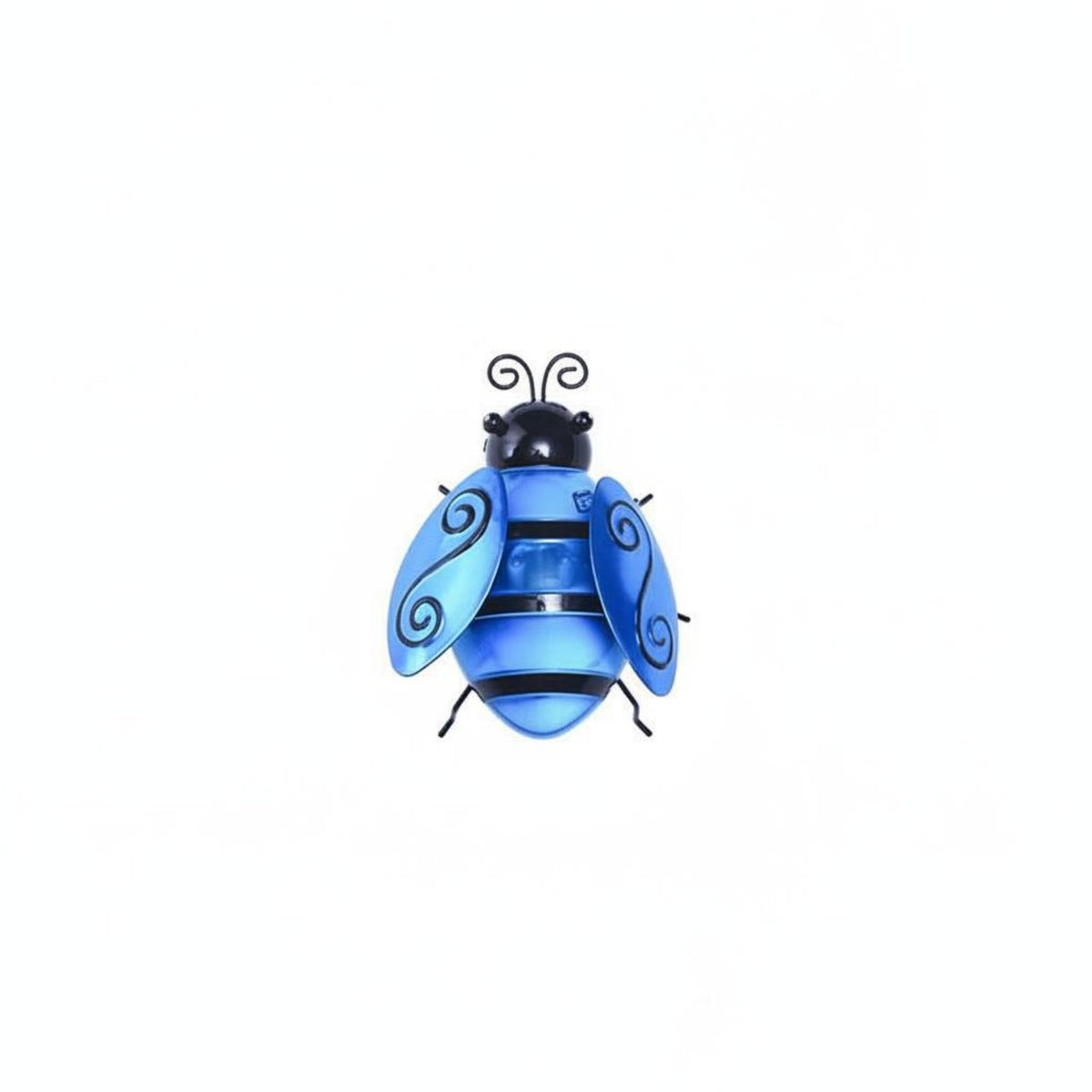 Waterproof Solar Bee Light Weather Resistant Iron Art Bee Lamp Easy to Hang for Patio, Balcony, Fence