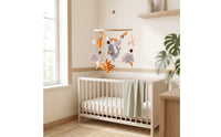 Baby Mobile with Felt Ornaments Ocean-Themed Crib Mobile Hanging for Newborns