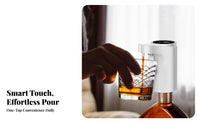 Controlled Dispensing Touch Liquor Dispenser Modern Finish Automatic Bottle Pourer