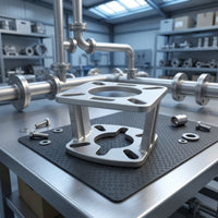 Ball Piping Component Support Bracket Cast Piping Component Mounting Bracket for Pipefitters, Plumbers, Industrial Piping, Workshops