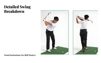 Enhances Muscle Memory Waist Belt Swing Coach Chicken Arm Extension Corrector Golf Posture Correction Belt Adjustable Fit for Driving Range