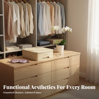 Compartment Underwear Box Visible compartment Drawer Organizer particlesprotected with Lid