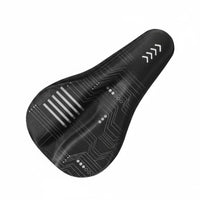 Shock Absorbing Padded Bike Saddle Cover Extra Soft Bike Seat Cover Breathable Silicone Two-Wheeler Seat Pad Ergonomic Design for Cyclists
